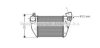 AVA QUALITY COOLING AI4224 Intercooler, charger